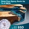 LET'S RESIN EPOXY RESIN Deep Pour Epoxy Resin, 51OZ 2-4 inch Clear Epoxy Resin Kit,Bubble Free Low Odor 2:1 Low Viscosity Casting for River Table,Wood,Flower Preservation, Art Crafts